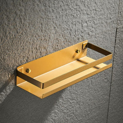 Złota designerska półka pod prysznic